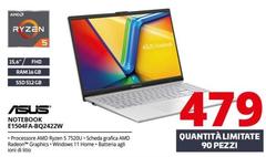 Asus - Notebook E1504FA-BQ2422W 