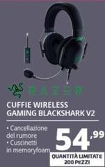 Razer - BlackShark V2 Auricolare Cablato A Padiglione Giocare Nero