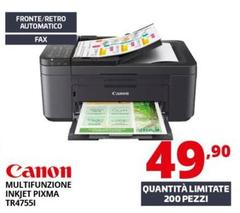 Canon - Multifunzione Inkjet Pixma TR4755I 