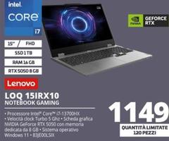Lenovo - Loq 15IRX10 Notebook Gaming