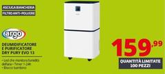 Argo - Deumidificatore E Purificatore Dry Pury Evo 13