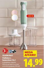 Silvercrest - Frullatore A Immersione 2 In 1