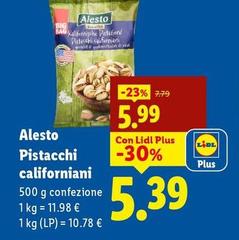 Alesto - Pistacchi Californiani