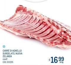 Carré Di Agnello Surgelato, Nuova Zelanda