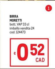 Moretti - Birra