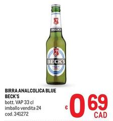Becks - Birra Analcolica Blue