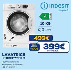 Indesit - Lavatrice IM 1072 MY TIME IT
