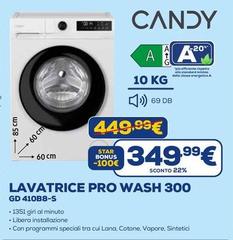 Candy - Lavatrice Pro Wash 300 GD 410B8-S