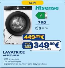 Hisense - Lavatrice WF3S7021BW