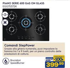 Star - Piano Serie 600 Gas On Glass EGG75372K