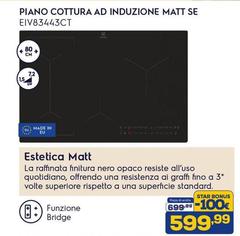 Matt - Piano Cottura Ad Induzione  Se Eiv83443ct
