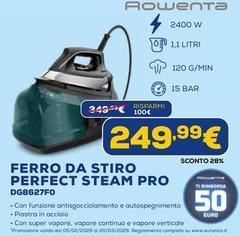 Rowenta - Ferro Da Stiro Perfect Steam Pro DG8627F0