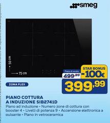 Smeg - Piano Cottura A Induzione Sib2741d