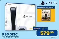 Sony - PS5 Disc + Ghost Of Yotei 