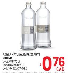 Lurisia - Acqua Naturale/Frizzante