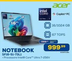 Acer - Notebook SF16-51-73L1