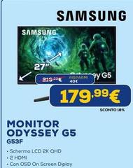 Samsung - Monitor Odyssey G5 G53F