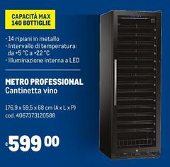Max - Metro Professional Cantinetta Vino