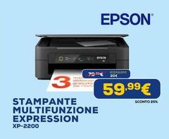 Epson - Expression Home XP-2200 Ad Inchiostro A4 5760 X 1440 DPI 27 Ppm Wi-Fi