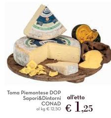 Toma -  Piemontese DOP Sapori&Dintorni