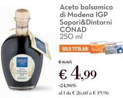 Conad - Aceto Balsamico Di Modena IGP Sapori&Dintorni