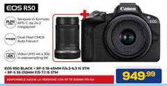 Canon - EOS R50 + R5+ RB484SM F145-6.3 IS STM + Rf-55-2210mm Ffs-71lis STM