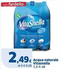 Vitasnella - Acqua Naturale