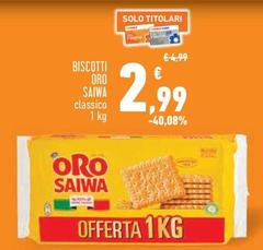 Saiwa - Biscotti Oro