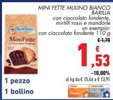 Barilla - Mini Fette Mulino Bianco