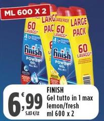 Finish - Gel Tutto In 1 Max Lemon
