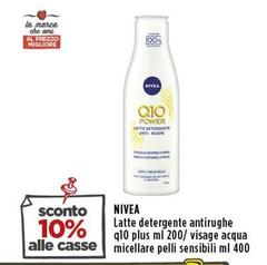 Nivea - Latte Detergente Antirughe Q10 Plus