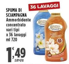 Spuma Di Sciampagna - Ammorbidente Concentrato