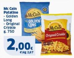 Mc cain - Patatine Golden Long Original Crinkle