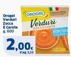 Orogel - Verduri Zucca E Carote