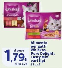Whiskas - Alimento Per Gatti Pure Delight, Tasty Mix