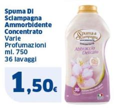 Spuma di Sciampagna - Ammorbidente Concentrato