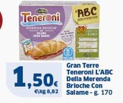 Teneroni -  L'Abc Della Merenda Brioche Con Salame