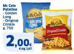 Mc cain - Patatine Golden Long Original Crinkle