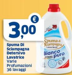 Spuma di Sciampagna - Detersivo Lavatrice