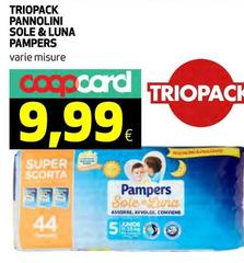 Pampers - Triopack Pannolini Sole & Luna