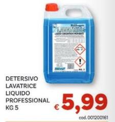 Detersivo Lavatrice Liquido Professional