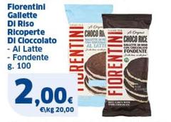 Fiorentini - Gallette Di Riso Ricoperte Di Cioccolato