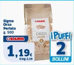 Sigma - Orzo Perlato