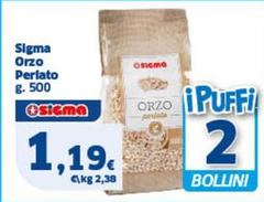 Sigma - Orzo Perlato
