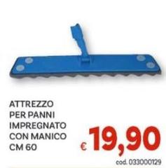 Attrezzo Per Panni Impregnato Con Manico