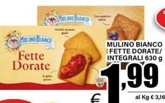 Barilla - Mulino Bianco Fette Dorate/ Integrali