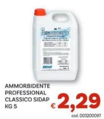 Ammorbidente Professional Classico Sidap