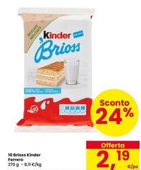 Ferrero - 10 Brios Kinder