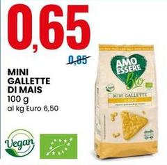 Mini Gallette Di Mais