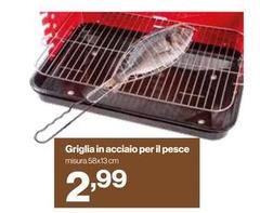 Misura - Griglia In Acciaio Per Il Pesce